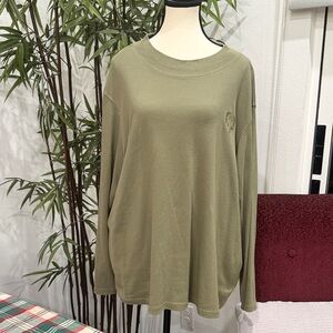 Blair Olive Green Long Sleeve Shirt